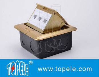 Square Style Panel Gfci Receptacles Pop Up Socket Outlet Dengan Warna Khusus