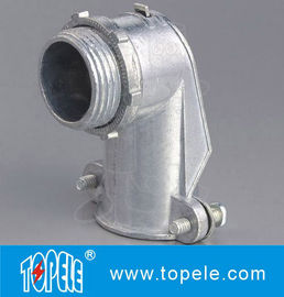 90 derajat Metal Zinc Fleksibel Saluran Dan Fittings Squeeze Angle Konektor