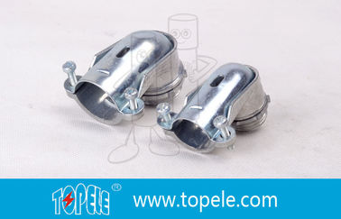 90 derajat Metal Zinc Fleksibel Saluran Dan Fittings Squeeze Angle Konektor