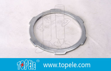 ISO Standar Sink Saluran Locknut Saluran Fittings Listrik Untuk kaku / IMC / EMT