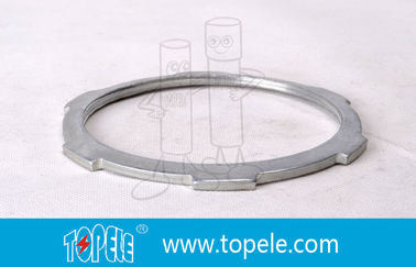 ISO Standar Sink Saluran Locknut Saluran Fittings Listrik Untuk kaku / IMC / EMT