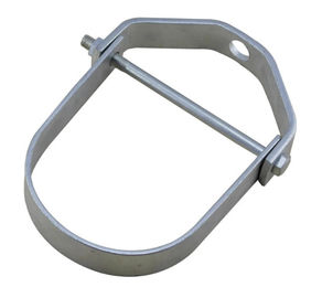 Heavy Duty Galvanized Steel Pipe Clamps Clevis Hanger Dengan Jaminan Lama