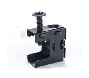 Klem Balok Besi Lemes, Pipe Fitters Galvanized Top Universal Beam Clamps OEM/ Lay In Lugs/ Black Enamel Spring Steel