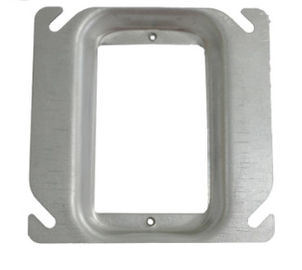 UL Electrical Square Type Steel Conduit Junction Box Cover 0.6mm 0.8mm Ketebalan