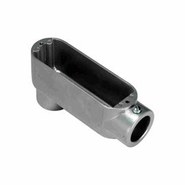 Indoor / Outdoor T Type 4 Inch Rigid Conduit Body Aluminium berujung