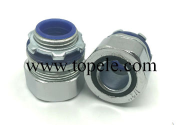 4  Fleksibel Saluran Dan Fittings Biru / Kuning lurus Cairan ketat konektor
