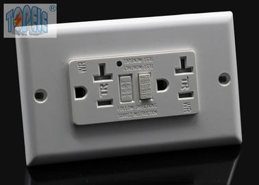 15A 125V AC GFCI Receptacles Duplex Tamper Resistant End Of Life Monitoring Fungsi