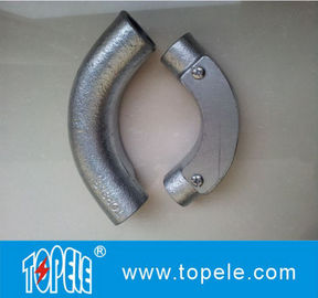 Galvanis Baja Malleable Inspection Elbow BS4568 Saluran Saluran Listrik Pipa Fitting