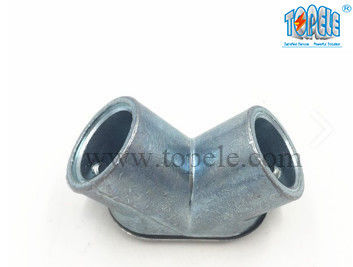 1/2&quot; sampai 2&quot; Fittings penyegelan saluran 90 derajat Zinc Die Cast EMT / IMC Tarik siku