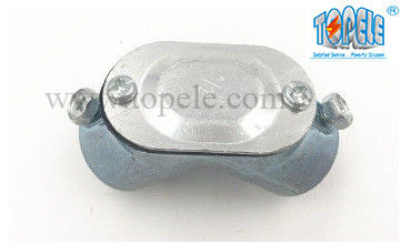 1/2&quot; sampai 2&quot; Fittings penyegelan saluran 90 derajat Zinc Die Cast EMT / IMC Tarik siku