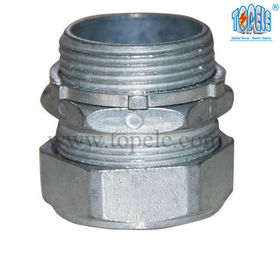 Sertifikat ISO NPT Thread Zinc EMT Compression Connector
