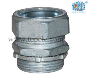 Sertifikat ISO NPT Thread Zinc EMT Compression Connector