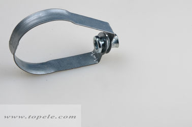 Clamp pipa baja dengan loop swing dan metric threaded conduit clamp