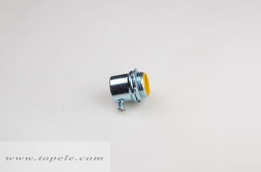 Saluran EMT Baja Indoor Dan Fittings Konektor EMT Dengan Gasket Kuning