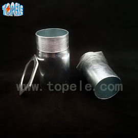 Sertifikat ISO 20mm 25mm EMT Steel Conduit Connector Untuk Connect Box And Conduit
