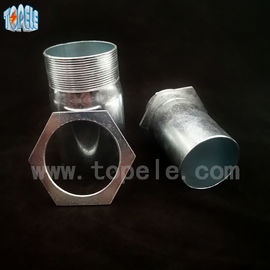 BSCC EMT Konduktor Konektor Konduktor Kekuatan Fittings Baja / Zinc Plated Material