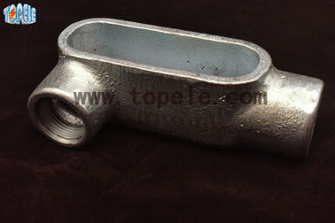 2 Inch UL certificate Proof threaded conduit / Threaded malleable iron BS conduit body with die cast covers and gaskets