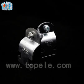 ISO UL 16MM - 50MM sesuai Steel Pipe Clamps, Strut Channel / Strut Pipe Clamps