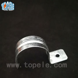 Galvanis Baja Satu Lubang Tali Saluran Dan Fittings BS Saluran Clip