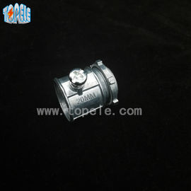Silver Color Set Screw Electrical Coupling BS Konektor Saluran Listrik