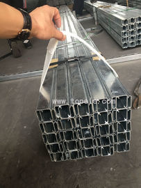 Hot Dip Galvanized Steel Unistrut Channel Dengan UL Kabel Saluran Dukungan Sistem