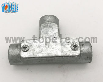 BS Saluran Dan Fittings Of Malleable Besi 3 Way Channel Inspeksi Tee Junction Box