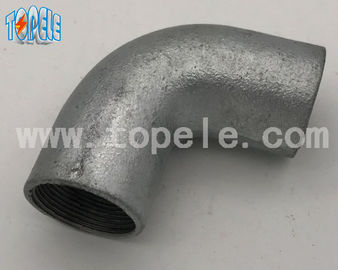 BS4568 20mm/25mm/32mm 90 derajat Galvanized Malleable Cast Iron Solid Elbow