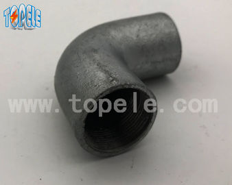 BS4568 20mm/25mm/32mm 90 derajat Galvanized Malleable Cast Iron Solid Elbow
