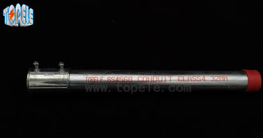 Saluran baja galvanis BS4568 / GI PIPE Saluran listrik ISO persetujuan