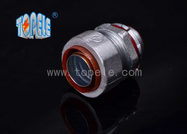 Metal Fleksibel Saluran Dan Fittings lurus Cairan ketat konektor