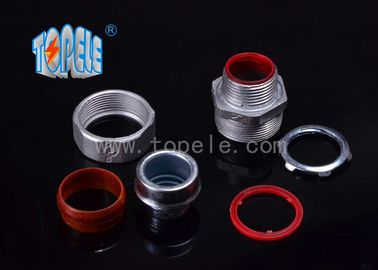 Metal Fleksibel Saluran Dan Fittings lurus Cairan ketat konektor