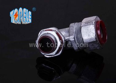 Konduktor dan Fittings Fleksibel yang kedap cair, 90 derajat Konektor Sudut Besi Malleable
