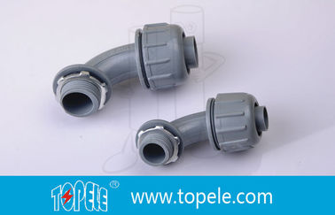 3/4" Nonmetallic Nylon Flexible Conduit Fittings 90 Degree Connector Untuk Liquid Tight