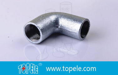 BS4568 Fittings Saluran 25mm Baja Lembut Solid siku, 90 derajat Pipe Bent