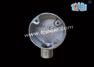 Satu arah terminal listrik EMT Fittings Saluran kotak persimpangan melingkar
