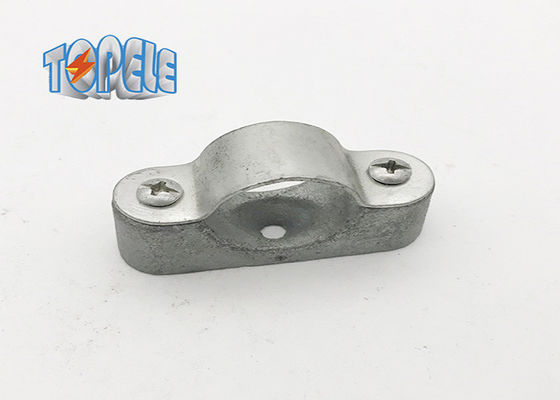 BS31 BS4568 Saluran Baja Saluran Fittings Jarak Saddle Baja Dasar yang dapat diolesi
