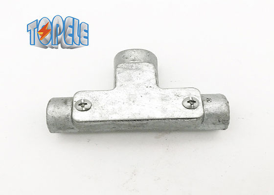 Besi lunak BS4568 Saluran Dan Fittings Inspeksi Saluran Tee siku