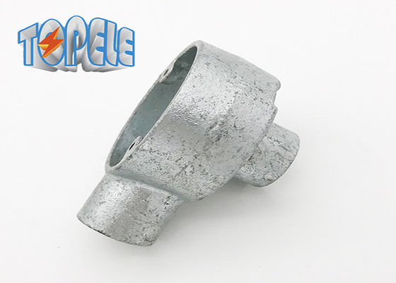 Umur Panjang BS4568 Saluran Besi 20mm 25mm Terminal Dan Outlet Box