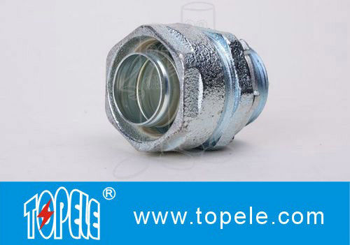 Cairan ketat lurus konektor seng Fleksibel saluran dan Fittings