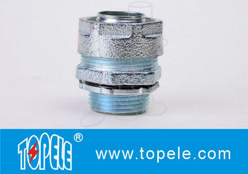 Cairan ketat lurus konektor seng Fleksibel saluran dan Fittings