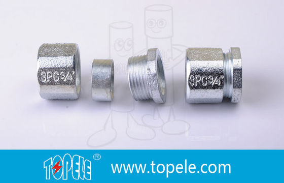 Tiga Piece Type 1/2''-2''' Malleable Iron Rigid Conduit Coupling