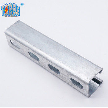 Perforasi baja galvanis 41x41 Unistrut Slotted Channel