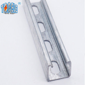 Perforasi baja galvanis 41x41 Unistrut Slotted Channel