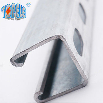 Perforasi baja galvanis 41x41 Unistrut Slotted Channel