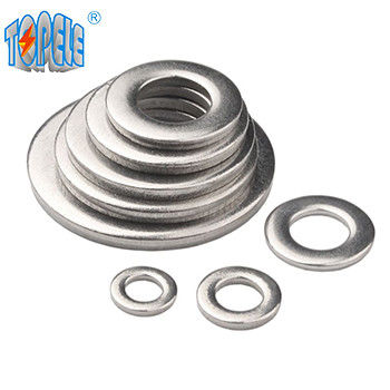 Mengurangi gesekan Nut Bulat Zinc Plated Flat Plate Washer