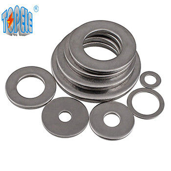 Mengurangi gesekan Nut Bulat Zinc Plated Flat Plate Washer