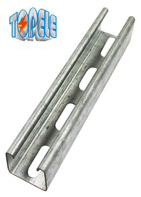 Hdg 41 x 41 mm Slotted Unistrut Channel dari stainless steel