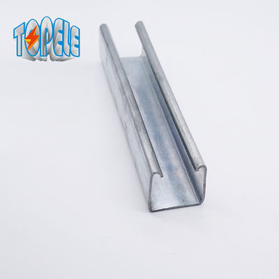 Hot Dip Galvanized Profile Unistrut C Saluran 41 * 41 / 41 * 21