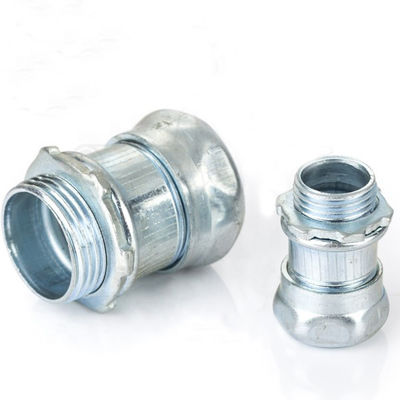 Steel 1/2'-4' UL Kompresi Emt Konektor