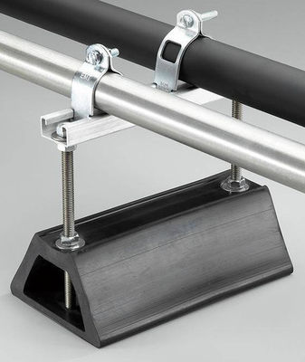 41 * 21mm 41 * 41mm Baja tahan karat Unistrut Kaki polos atau Slotted